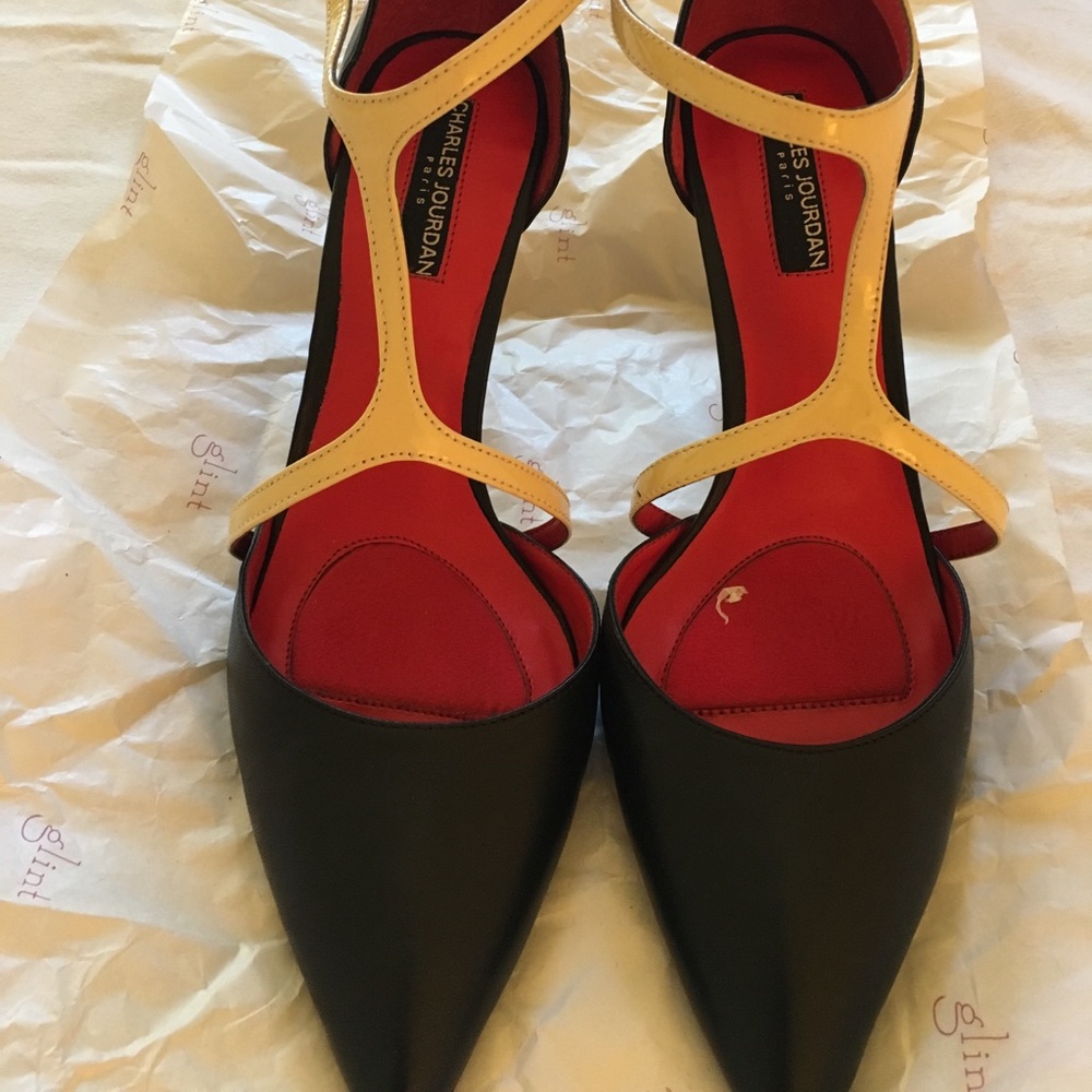 Charles Jourdan Paris Ankle Strap Shoe